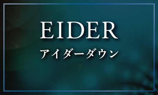 EIDER  アイダーダウン